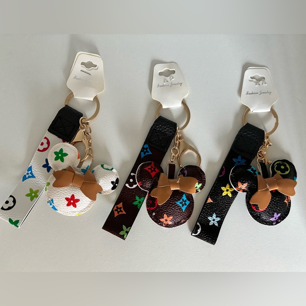 Colorful Mickey Mouse Keychains